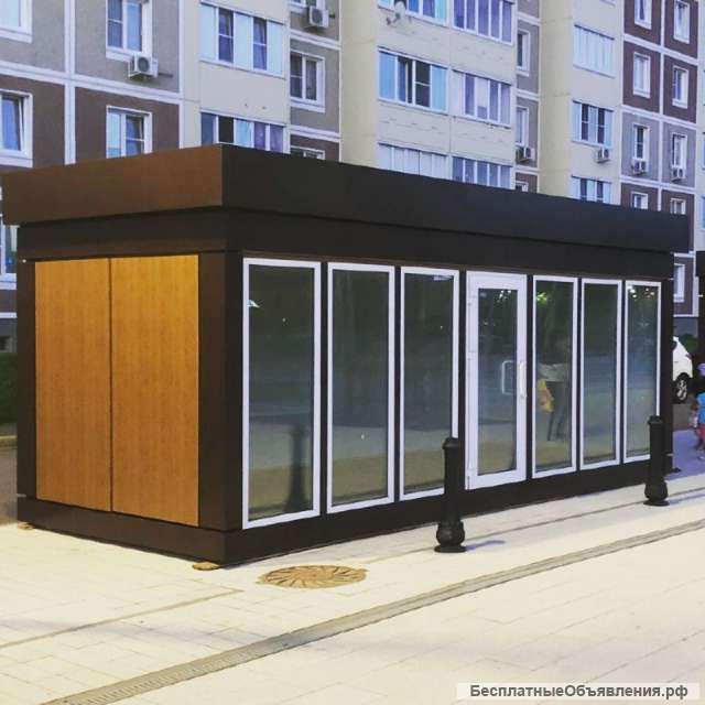 Торговый павильон строительство