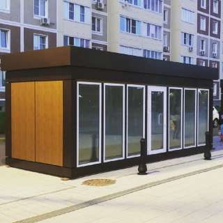 Торговый павильон строительство