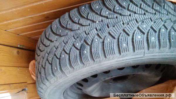 Комп.(4шт.)зим.колёс 205/55/16 Nokian nordman-4