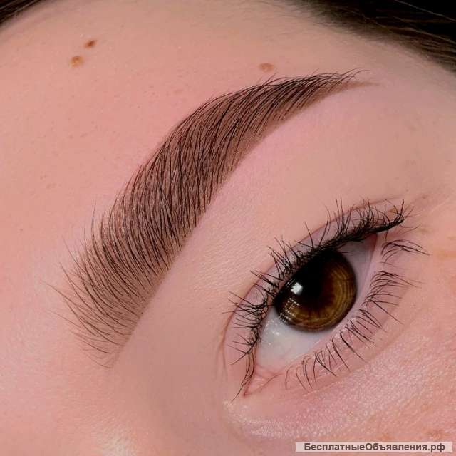 Оформление бровей