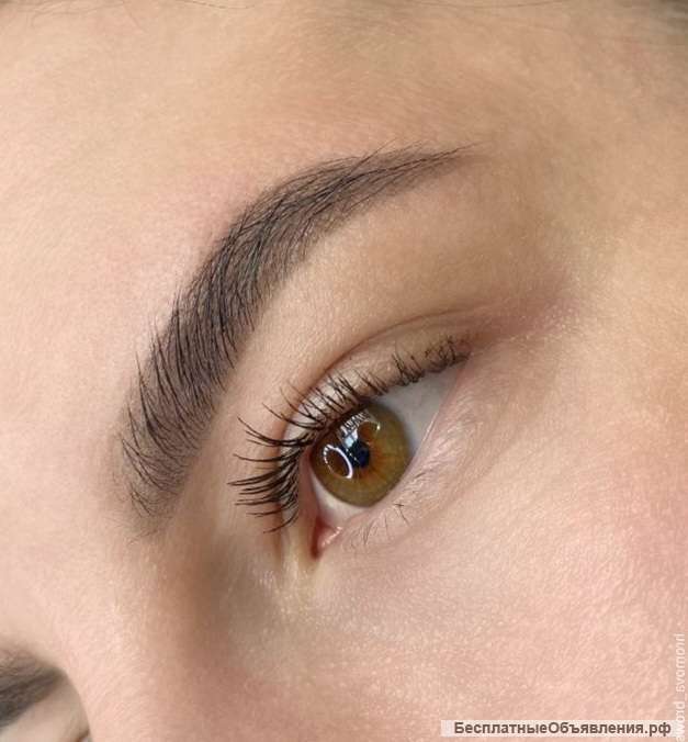 Оформление бровей