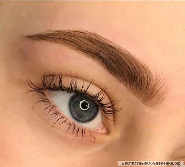 Оформление бровей