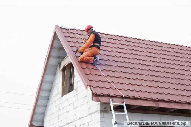 Ремонт фасадов, крыш, спил деревьев и т.д.