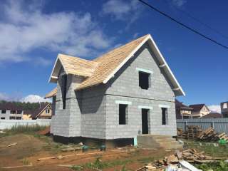 Строительство домов из газобетона. Монолитные дома