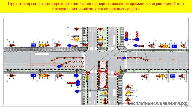 Разработка проектов организации дорожного движения