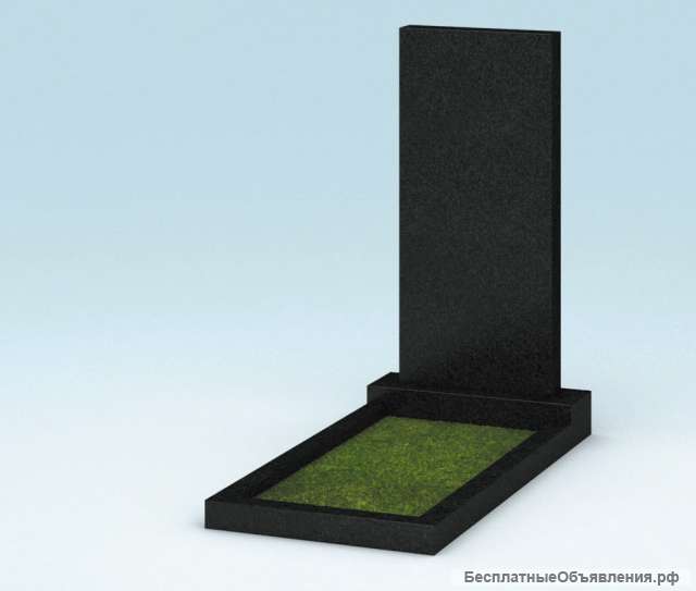 Памятник из черного гранита