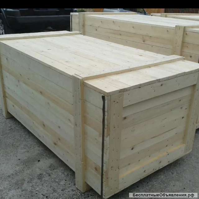 Деревянные ящики, деревянная тара и упаковка