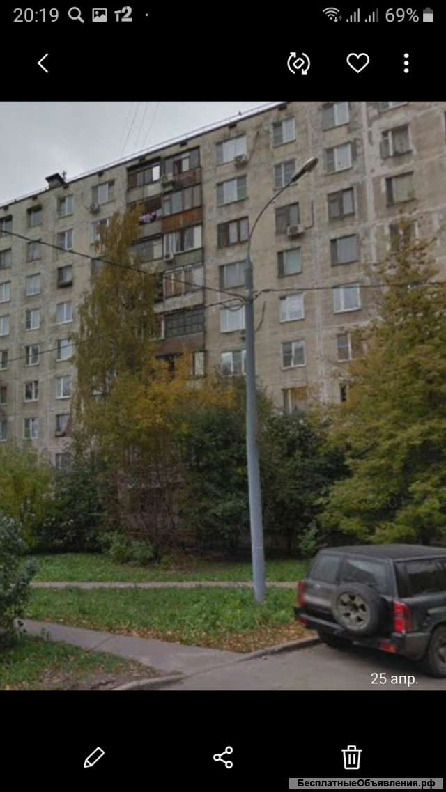 С аукциона реализуется квартира