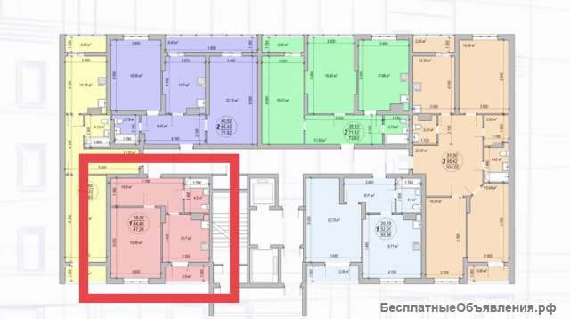 1 квартира ЖК на Краснодарской