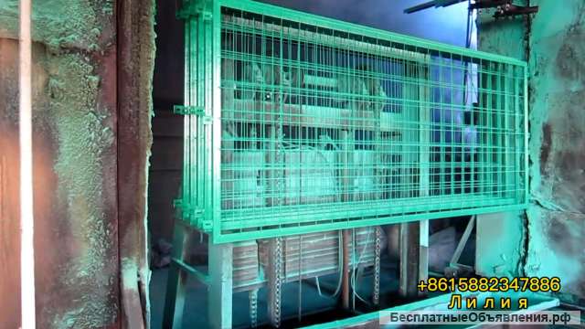 Погружаемая линия для покраски