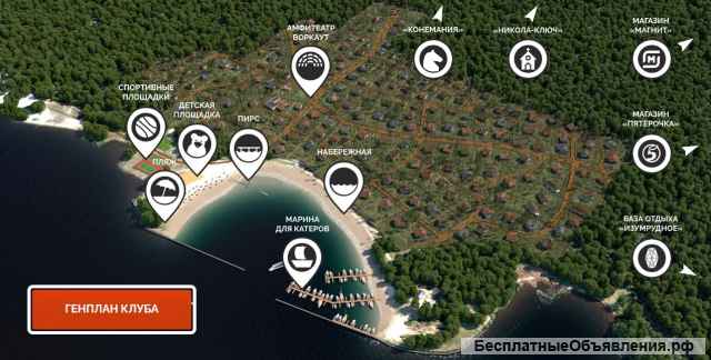 Участок, база отдыха "Радуга"