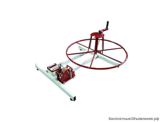 Станок настольный для намотки кабеля (провода, троса) в бухту
