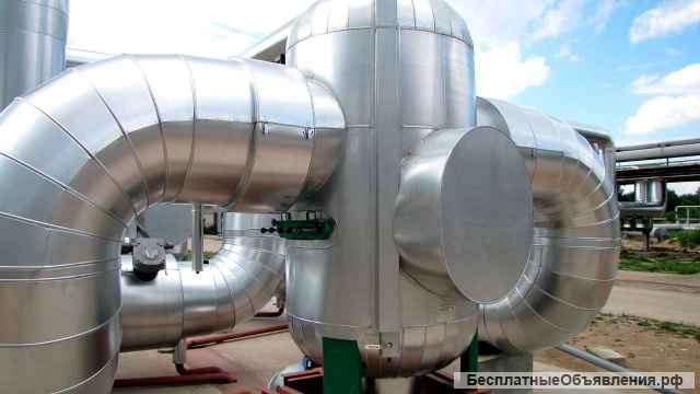 Монтаж теплоизоляции газовых и паровых турбин