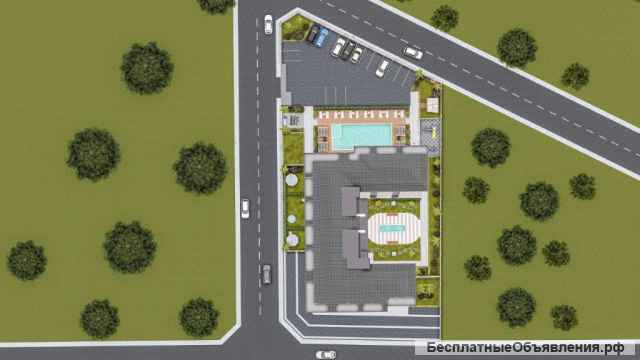 Квартиры от 43 кв.м. комплексе в Махмутларе, Турция