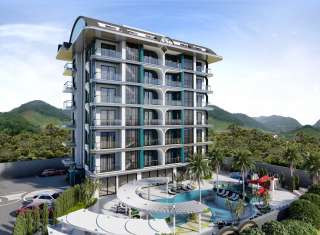 Квартиры 44 и 81 м2 в комплексе в Демирташе, Турция