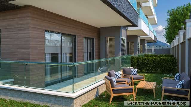 Квартиры в готовом комплексе, Каргыджак, Алания, Турция