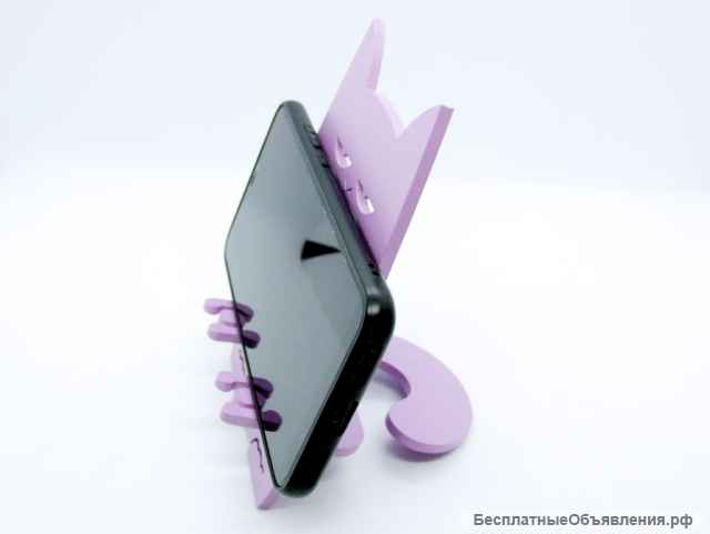 Подставка для телефона "Серьезный Котик"