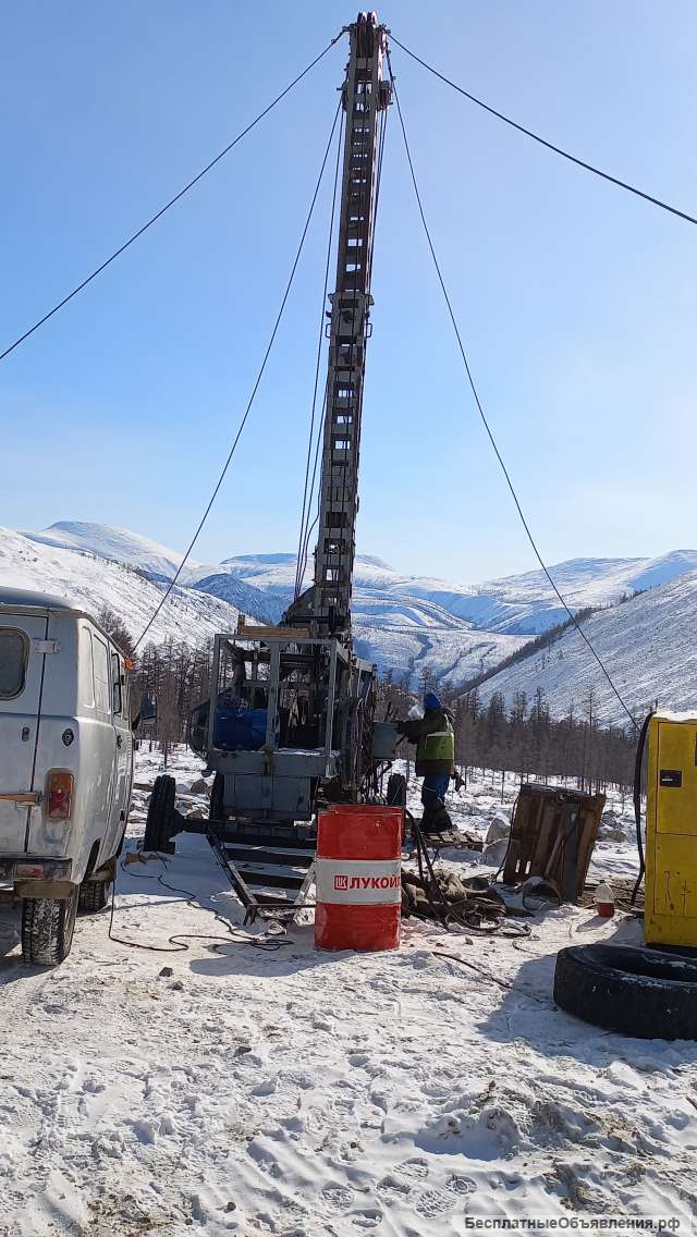 Требуется бурильщик на буровой станок УКС-22 ударно-канатного бурения