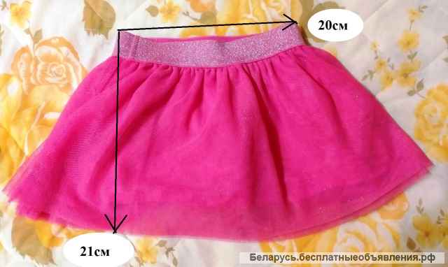 Юбки на 6-12мес (р.74-80) б.у в отличном состоянии