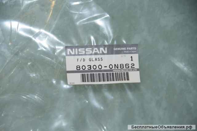Nissan almera Переднее правое стекло 80300-0N862