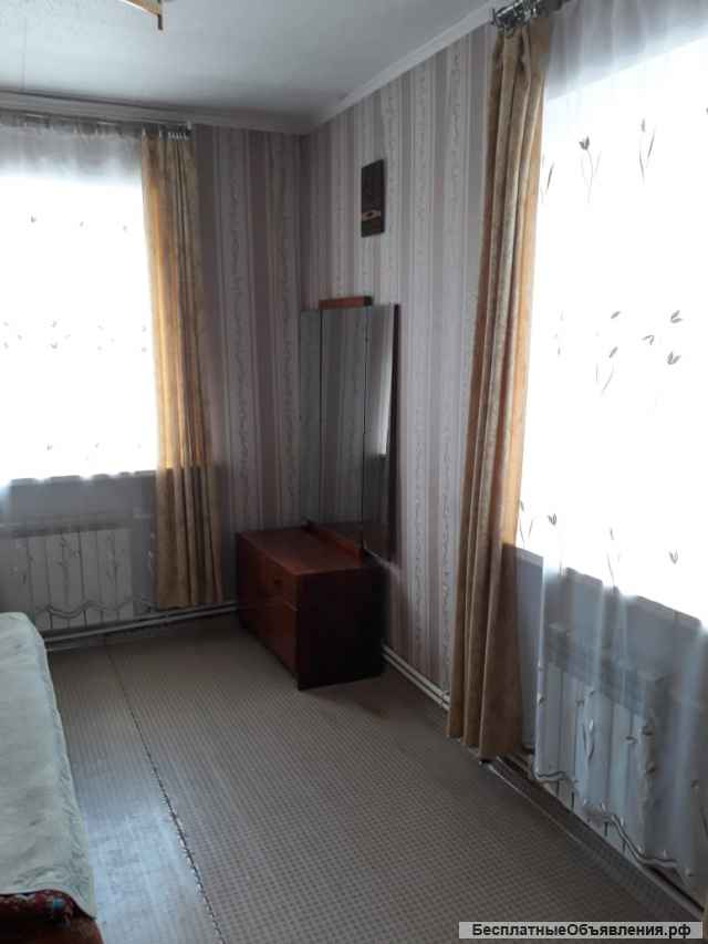 3-комн. квартира в пос. Новорепьевский с мебелью, техникой, постройками. Заезжай - живи.