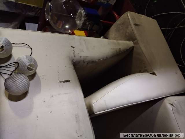 Диваны белые бу для кафе