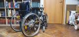 Инвалидная коляска активная с электроприводом складная