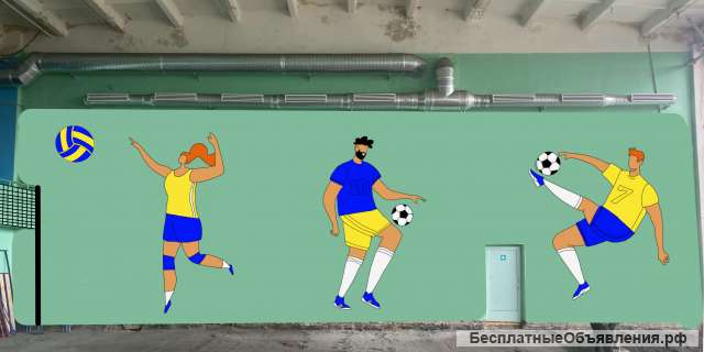 Роспись любых конструкций