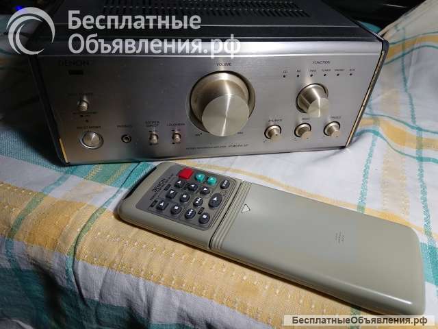 Усилитель Denon pma 6,5 L. и пульт Denon. Япония.