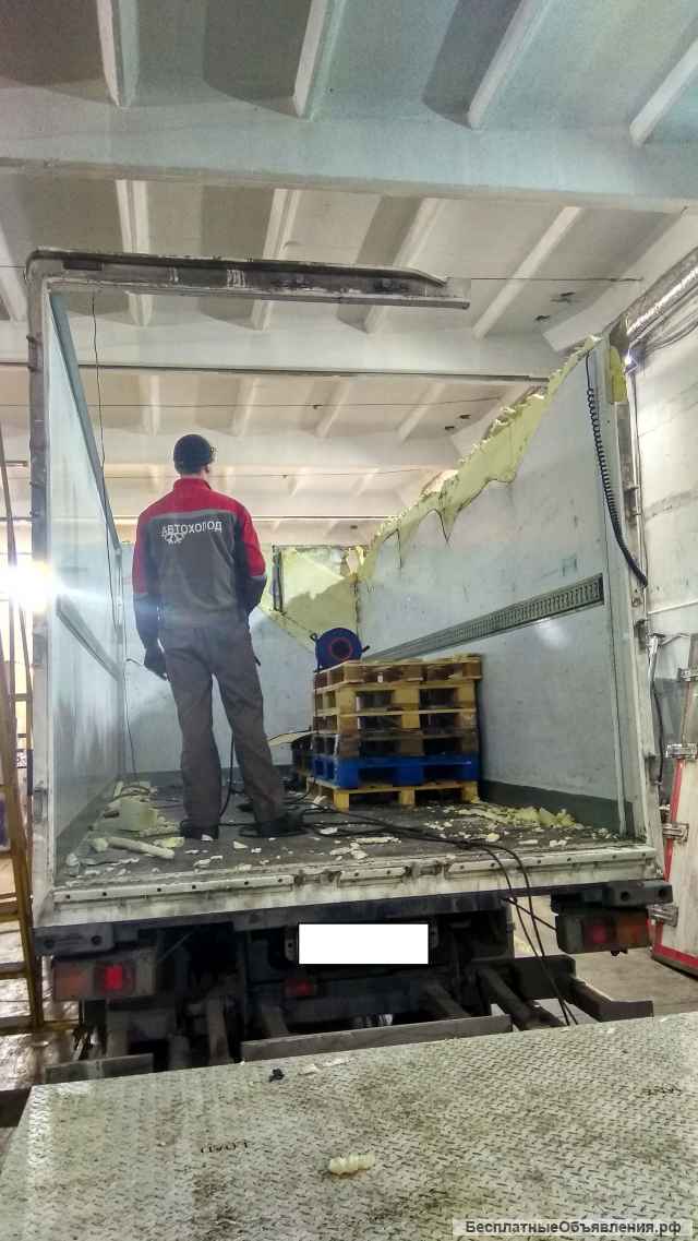 Ремонт, восстановление фургонов и полуприцепов после ДТП