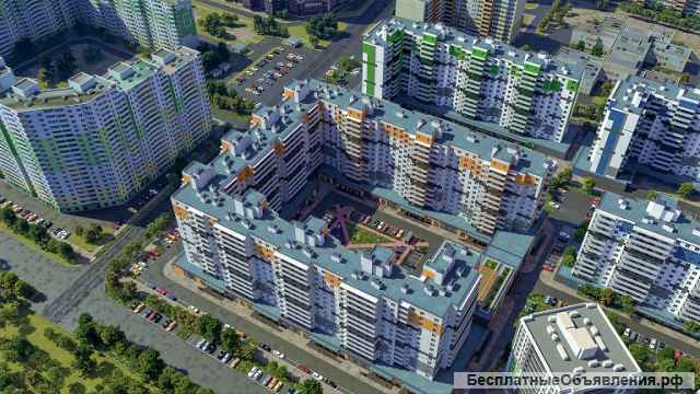 3 комнатной квартиры 84.30 кв м в Шушарах