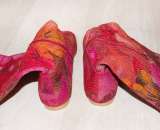 Летние мягкие сапожки с открытым мыском