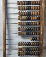 Винтаж: счёты бухгалтерские деревянные (1950-ые г.)