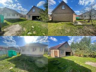 Два дома по 128 м2, недалеко река, пруды, лес