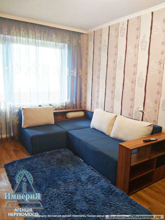 Сдам укомплектованную с ремонтом возле парка Александрия