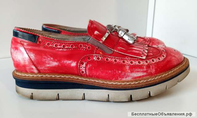 Женские полуботинки лоферы Barracuda Италия 1321