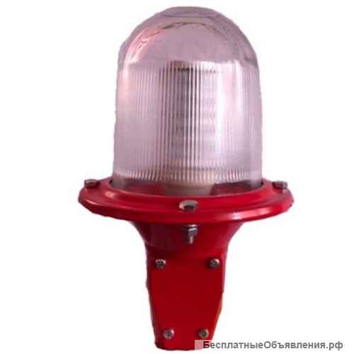 Светодиодный одинарный заградительный огонь 1хСДЗО-05-1 без решетки