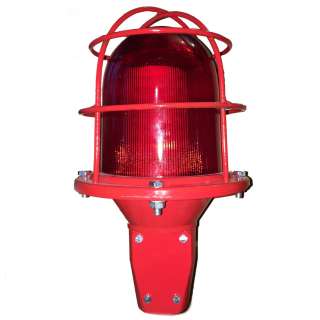 Светодиодный одинарный заградительный огонь СДЗО-05-2 с решеткой