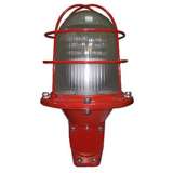 Светодиодный одинарный заградительный огонь СДЗО-05-2 с решеткой