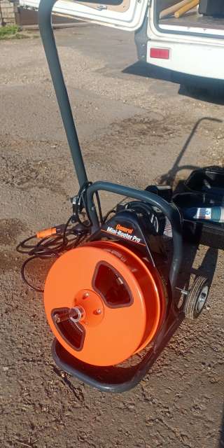 Гидродинамическая прочистка засора