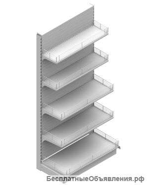 Торговые стеллажи металлические