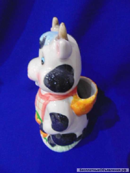 Статуэтки СССР Карандашница корова высота 19см -пересыл за счет покупателя