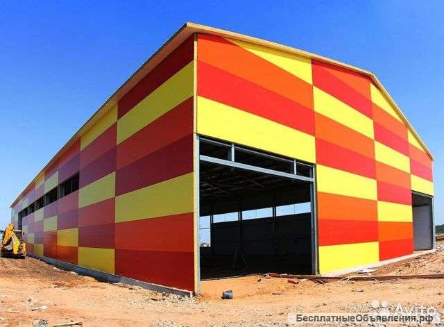 Строительство ангаров, складов, металлоконструкций