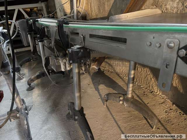 Конвейер транспортёр с модульной лентой