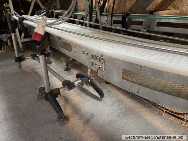 Конвейер транспортёр с модульной лентой