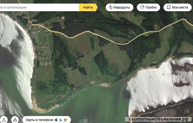 Земельный участок у Рыбинского водохранилище