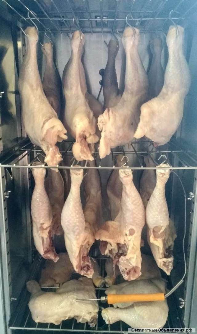 Мясо цельномышечное варено-копченое, свинина/птица