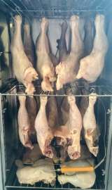 Мясо цельномышечное варено-копченое, свинина/птица