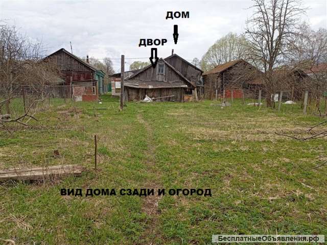 Дома в деревне Колокша