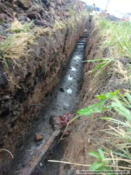 Земляные работы. Ручная копка. Разнорабочие